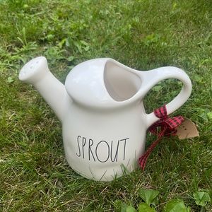 Rae Dunn “Sprout” watering can NWT